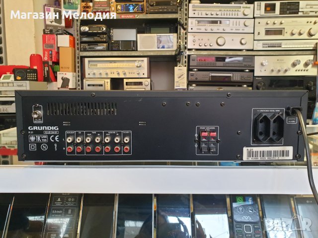 Ресийвър GRUNDIG R21 Две по 40 вата на 8 ома. В отлично техническо и визуално състояние., снимка 8 - Ресийвъри, усилватели, смесителни пултове - 37601458