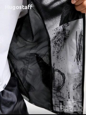 Ново яке овърсайз худи суитчър Водоустойчива ветровка качулка Л, снимка 5 - Якета - 51777950