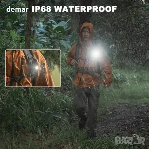 WUBEN H5 челникер зарядна LED фенер с магн. и 5 режима, IP68, снимка 6 - Къмпинг осветление - 55871361