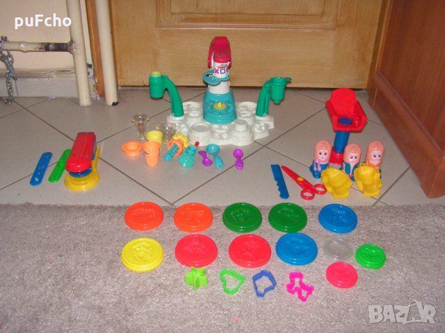 Сладоледена фабрика на Play-Doh + фризьорски салон и още, снимка 2 - Пластелини, моделини и пясъци - 34482343