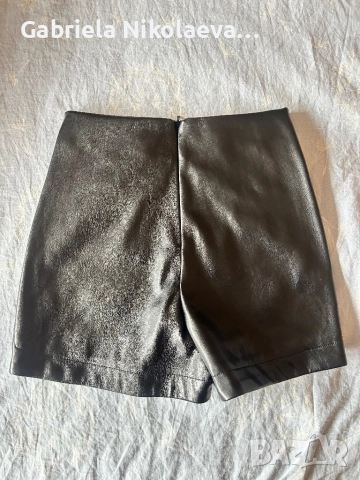Кожени панталонки Junona, снимка 2 - Къси панталони и бермуди - 52244354