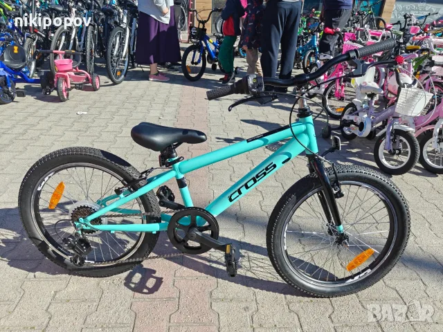 CROSS Велосипед 20" SPIDER син, снимка 2 - Велосипеди - 56528792