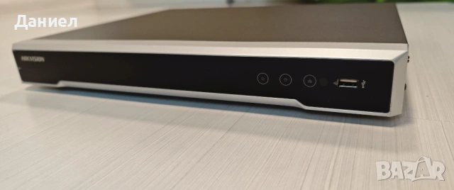 8 портов PoE 4K NVR Hikvision DS-7608NI-K2/8P с HDD 2TB като нов, снимка 4 - Комплекти за видеонаблюдение - 53066619