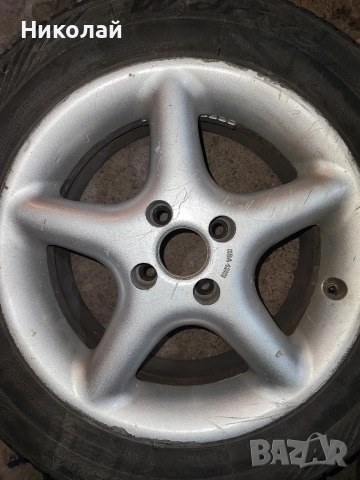 джанти 4x100, снимка 5 - Гуми и джанти - 52802014