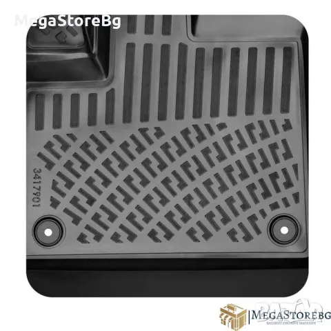 Гумени стелки RizLine за Citroen Berlingo 2018-, снимка 2 - Аксесоари и консумативи - 47444116