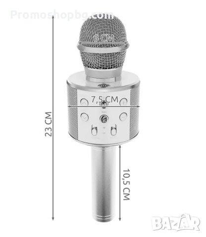 Караоке микрофон, снимка 7 - Микрофони - 42158931