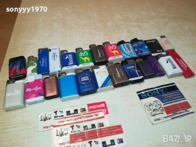 LUCKY STRIKE CAMEL И ДР ЗАПАЛКИ ЗА КОЛЕКЦИЯ 0112241151, снимка 2 - Колекции - 48174033