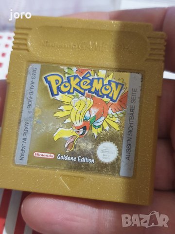 pokemon golden edition nintendo game boy, снимка 6 - Игри за Nintendo - 40788643