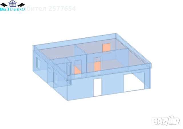 Къща,Преместваема къща,Сглобяеми къщи,Модулни,Жилищни-100м²