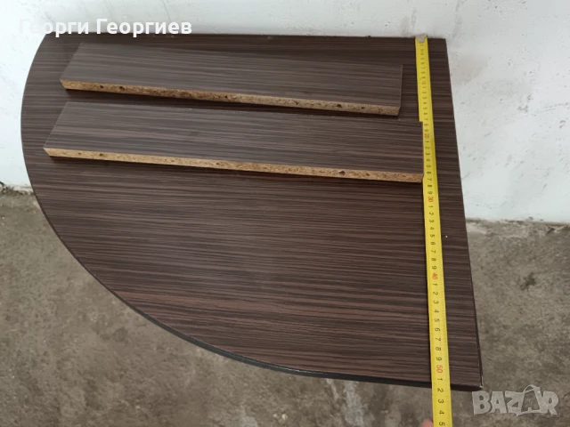 Помощна маса от ПДЧ, цвят венге, снимка 6 - Маси - 50755535