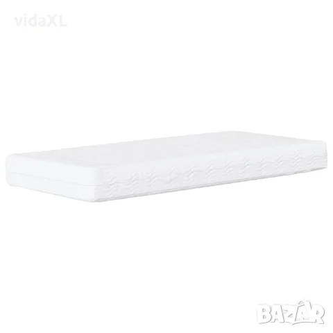 vidaXL Дунапренов матрак за деца, бял, 80x160 см, твърдост H2 H3, снимка 2 - Матраци - 56147493
