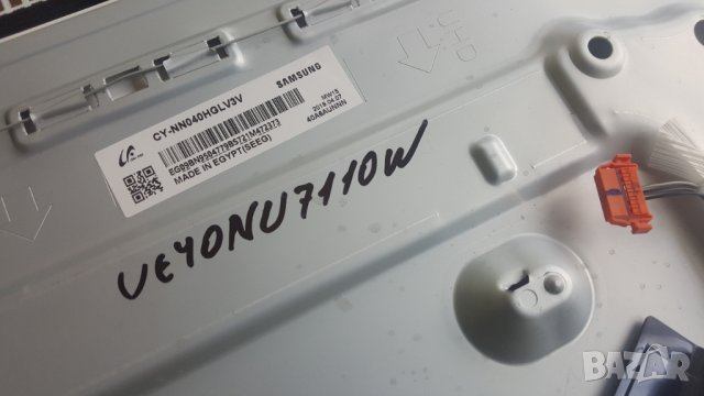 TV SAMSUNG UE40NU7110W -счупен екран, снимка 6 - Части и Платки - 29602323