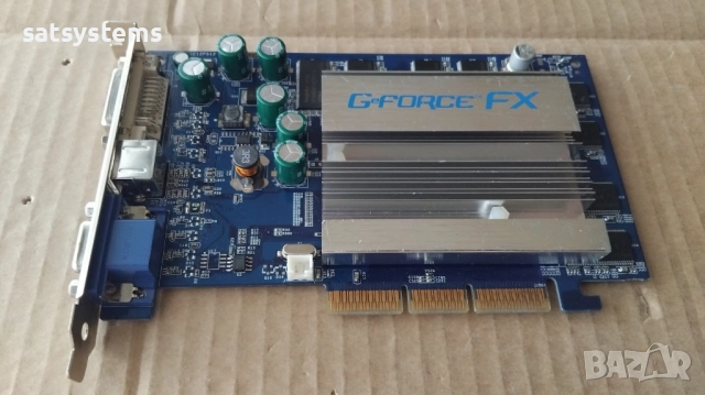 Видео карта NVidia GeForce Albatron FX5200P 128MB DDR 128bit AGP, снимка 5 - Видеокарти - 27603262