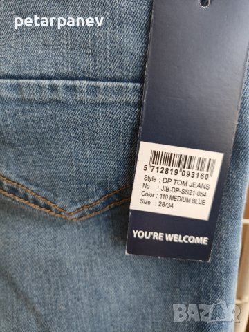 Нови мъжки дънки Denim Project TOM - Slim fit jeans - 28/34, снимка 4 - Дънки - 41614658