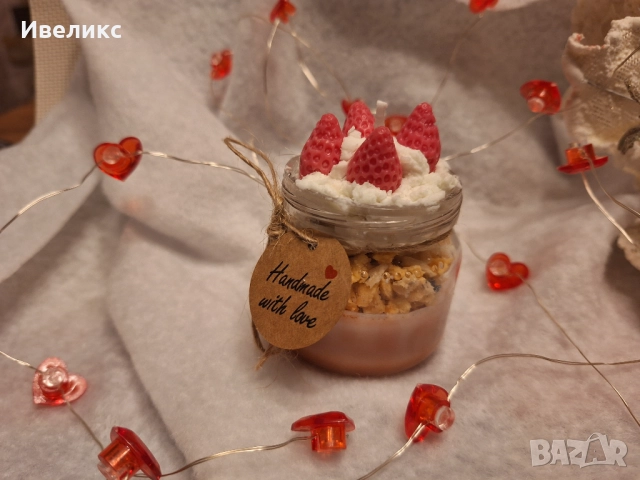 Ръчно изработени свещи, аранжировки и сладки изкушения, създадени с любов и внимание към детайла 💕, снимка 7 - Декорация за дома - 52265621