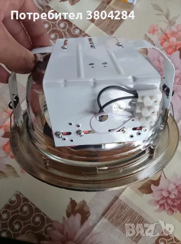 Ликвидация! 100 бр. Нови Двойни Лампи за вграждане (Луни) E27 / 220V, снимка 4 - Лампи за таван - 56182121