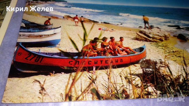 ЛОТ 4 СТАРИ РЕДКИ ПОЩЕНСКИ КАРТИЧКИ ВАРНА - СПАСИТЕЛНА ЛОДКА СПАСИТЕЛИ ПЛАЖ и ИТАЛИЯ 6668, снимка 3 - Филателия - 38729832