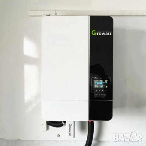 Off grid инвертор Growatt SPF5000 Хибриден Инвертор