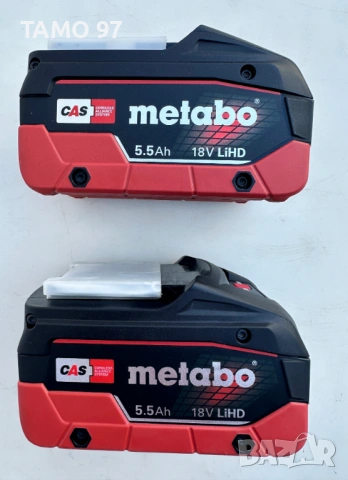 Metabo 18V 5.5Ah Li-HD - Акумулаторна батерия като нова 2023г., снимка 3 - Други инструменти - 53188406
