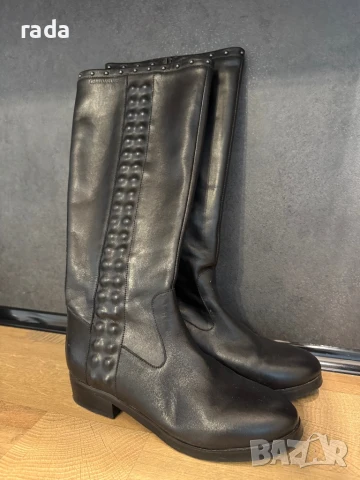 Ботуши Calvin Klein, естествена кожа, снимка 3 - Дамски ботуши - 51382803