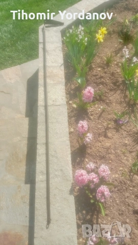 Ръжен за пещ, ковано желязо., снимка 6 - Антикварни и старинни предмети - 53898854