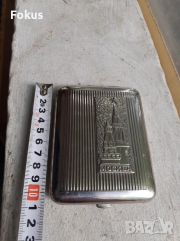 Стара руска табакера Москва в минт състояние, снимка 5 - Антикварни и старинни предмети - 53370841