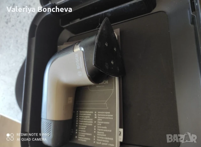 Акумулаторна мулти-шлайфовачна машина BOSCH, снимка 3 - Друга електроника - 50831739