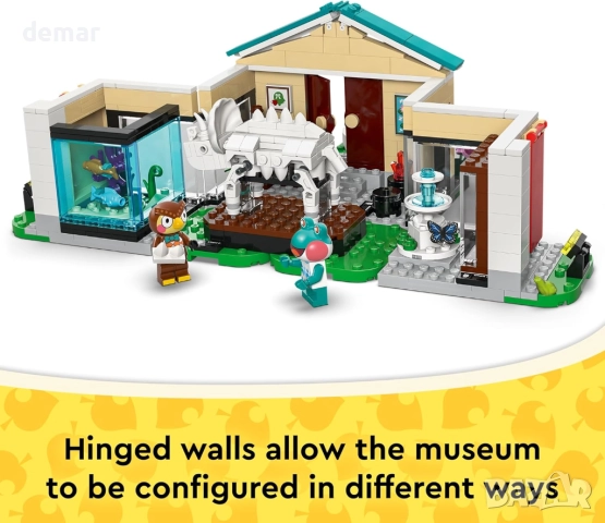LEGO Animal Crossing Колекцията на музея на Блатерс, 543 части, 77056, снимка 7 - Конструктори - 51690515