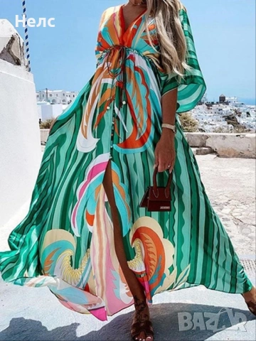 Дълга рокля, снимка 2 - Рокли - 53307672