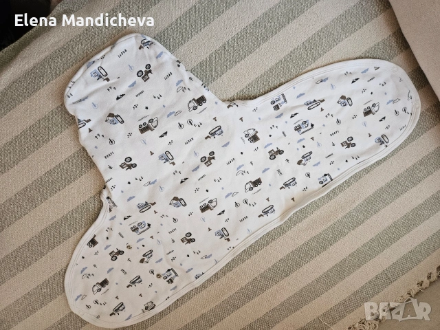 Антистрес пелена за новородено бебе Babyjem, снимка 4 - Спално бельо и завивки - 53093835