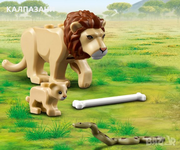 LEGO® City Wildlife 60301 - Спасителен офроуд джип, снимка 8 - Конструктори - 34931944