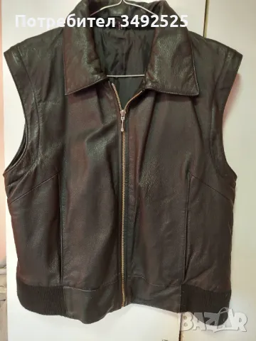 Дамска грейка естествена кожа 