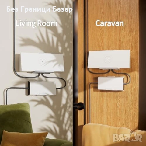 Нова Starlink Gen 3 стенна стойка за рутер и захранващ блок без пробиване с 3M лепенки, снимка 6 - Други стоки за дома - 54100933