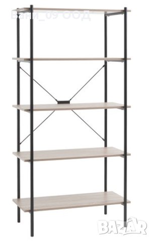 Висока етажерка в индустриален стил