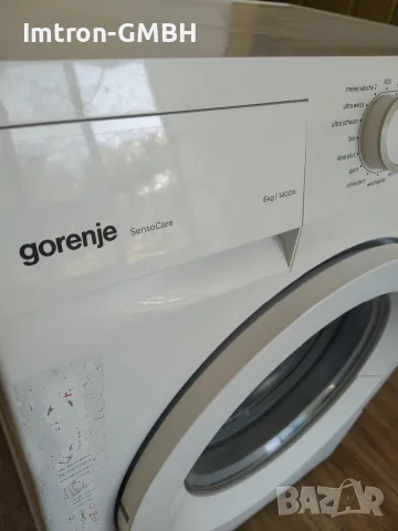 Пералня slim Gorenje sensoCare 6кг. / 1400 об., дълбочина 40см., снимка 5 - Перални - 56163975