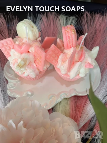 Декоративна ароматна свещ – мъфин, снимка 8 - Други - 51268222