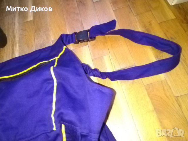 Работен панталон с тиранти- ластик в ханша нов размер ХЛ, снимка 5 - Панталони - 44405470