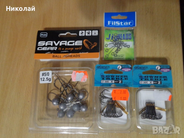 Тройни куки,воблери,блесни,силикони,джиг глави и др., снимка 6 - Такъми - 52502795