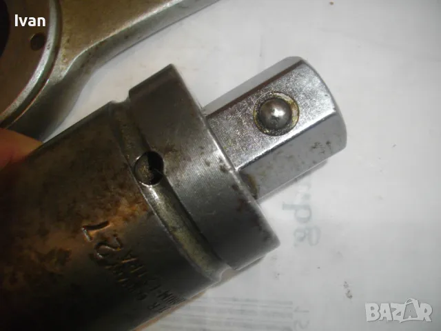 50см НЕМСКИ ГОЛЯМ ТРЕСЧОТЪЧЕН КАМИОНАДЖИЙСКИ КЛЮЧ STAHLWILLE 870 GERMANY С ТОРС ВЛОЖКА №27мм BELZER , снимка 11 - Други инструменти - 48228893