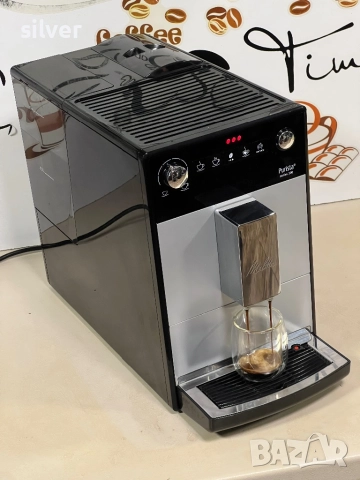 Кафемашина кафе автомат melitta PURISTA с гаранция, снимка 3 - Кафемашини - 51753002