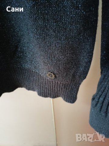 Тъмно син пуловер , снимка 5 - Блузи с дълъг ръкав и пуловери - 44398667
