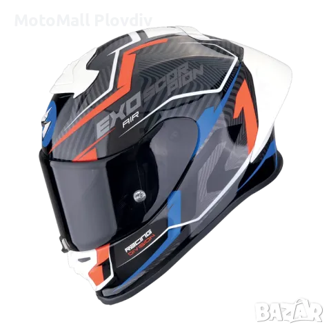 Каска SCORPION EXO-R1 EVO AIR COUP Black-Red-Blue