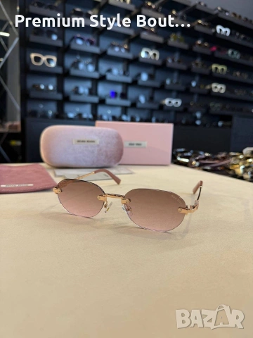 Очила + висок клас калъф + на марката кутия + сертификат + кърпичка miu miu Burberry tom ford , снимка 2 - Слънчеви и диоптрични очила - 53927168