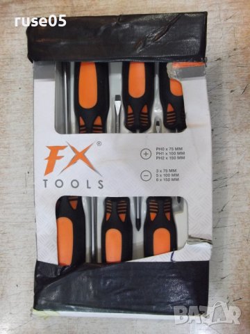 Отвертки "TOOLS FX" 6 бр. комплект, снимка 3 - Отвертки - 42357885