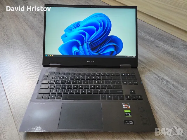 HP OMEN 15-en1xxx - геймърски лаптоп, RTX 3060 6GB, 144Hz, снимка 10 - Лаптопи за игри - 56243700