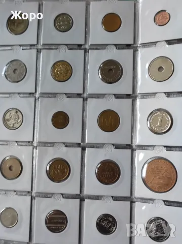 Албум с 240 броя жетони , снимка 12 - Нумизматика и бонистика - 49276737