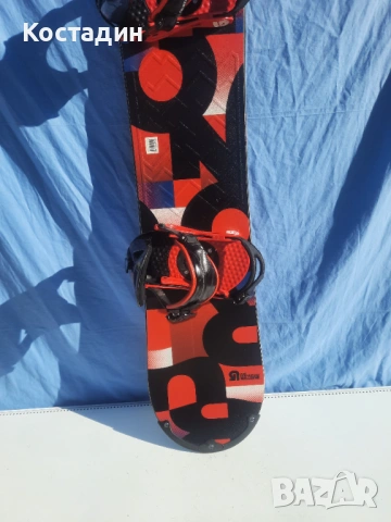 Сноуборд   156Wсм.BURTON PROGRESSION, WIDE с автомати. , снимка 3 - Зимни спортове - 53282725