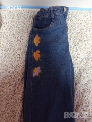 Детски дънки за момиче , снимка 5 - Детски панталони и дънки - 47295496