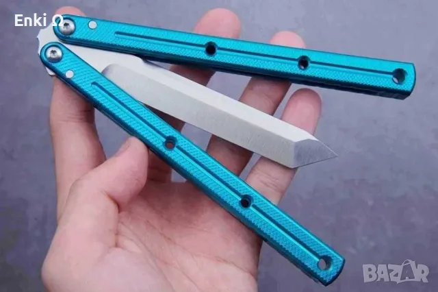 Baliplus Kraken Balisong (Live Blade) – нож Пеперуда, снимка 2 - Екипировка - 56541329