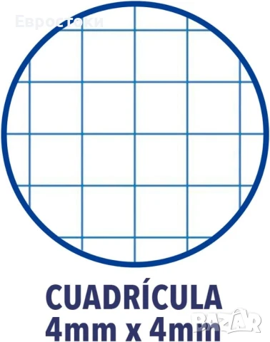 Oxford 5 тетрадки А4  с решетка 4x4мм, спирала, ламинирана корица, 80 листа, пакет от 5 тетрадки, снимка 3 - Ученически пособия, канцеларски материали - 50553188